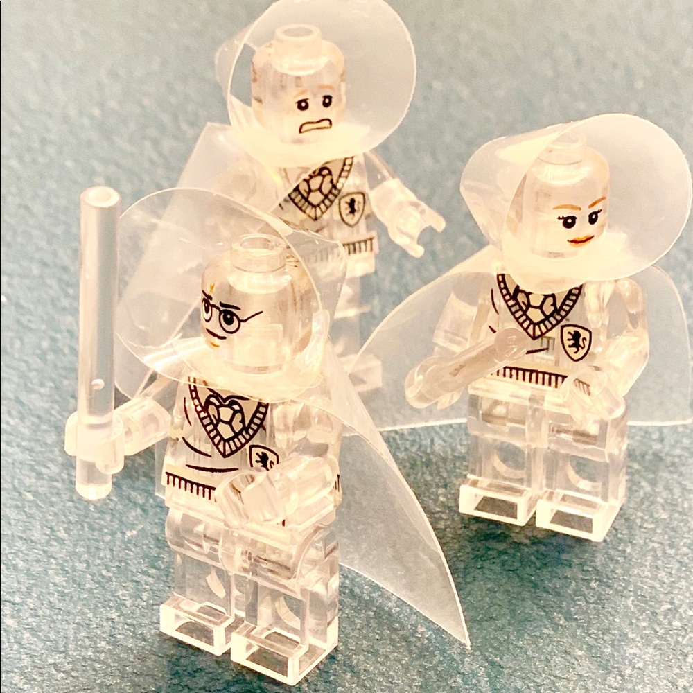 Harry Potter:Invisible Harry+Ron+Hermione Lego Figures